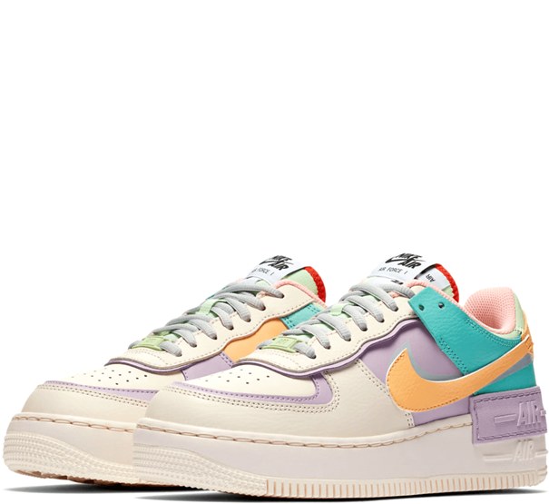 Air force 1 shadow ivory pale pastel best sale