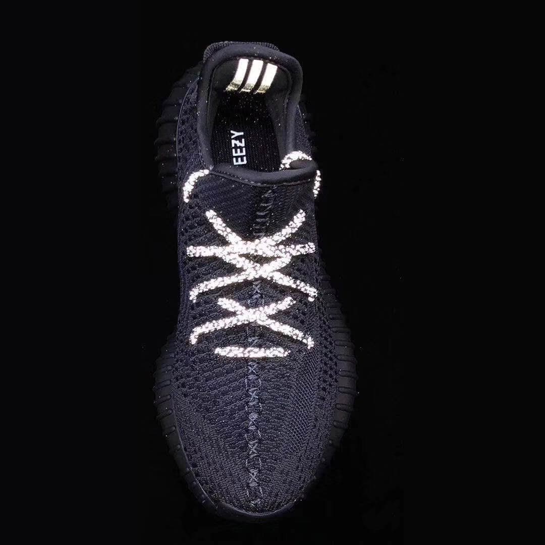 Adidas Yeezy Boost 350 V2 Glow in Dark Black (36-45) Арт-13849