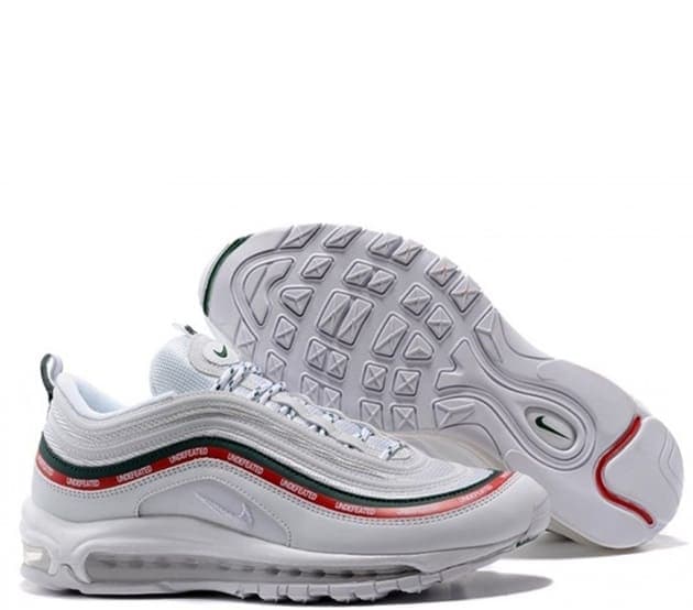 nike air max 97 white and green