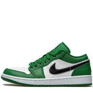 Nike Air Jordan 1 Low White/Green (37-45) арт-13809