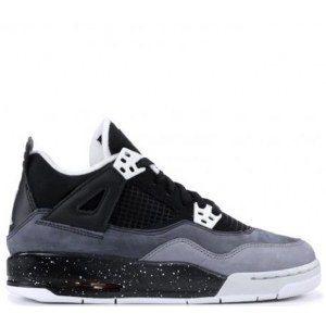 Nike Air Jordan 4 Retro Black & Grey (36-45) код:14099