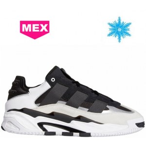 Adidas NiteBall Black & White зимние с мехом (36-45) Пин:14113