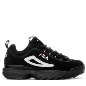 Fila Disruptor 2 II Замшевые Чёрные (36-44) Арт-1660