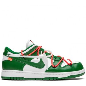 Nike Dunk Low Off-White Pine Green (41-45) Арт-1668